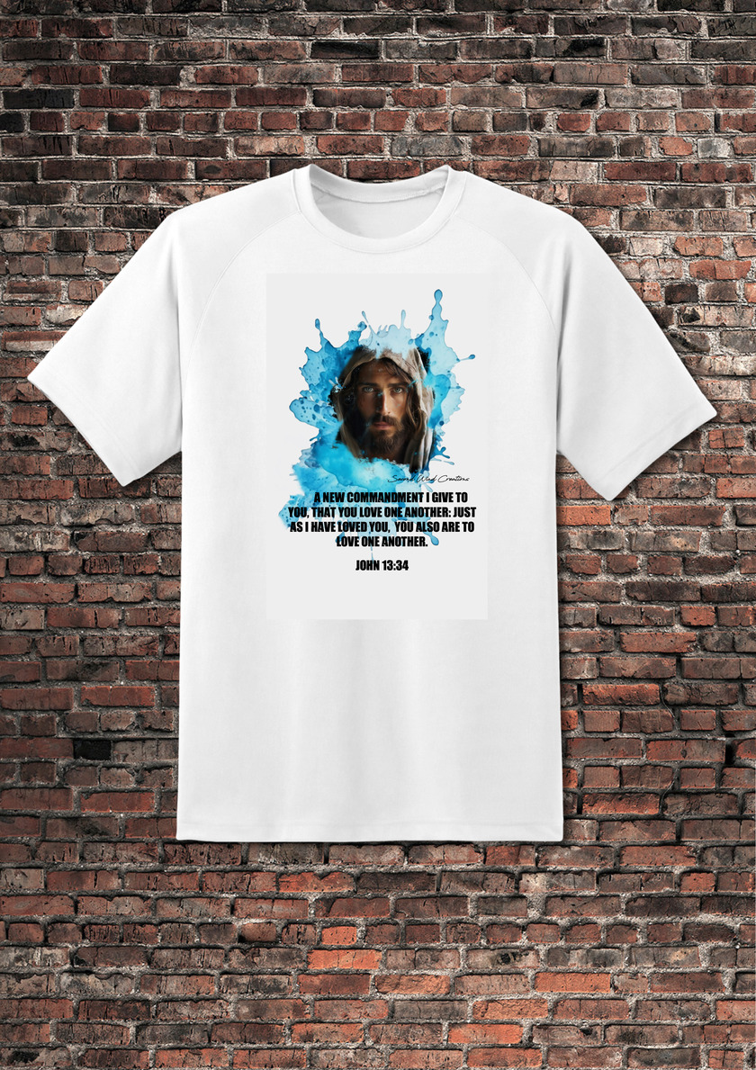 Watercolor Jesus T-shirt